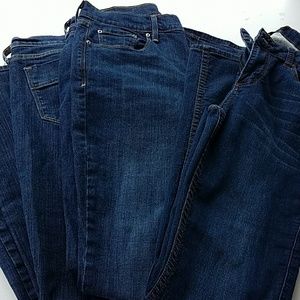 3 pairs of jeans